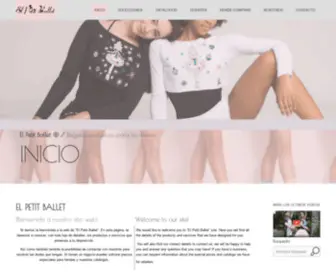 Elpetitballet.com(EL PETIT BALLET) Screenshot