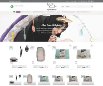 Elphybaby.com(Leading Baby Brand in Saudi Arabia) Screenshot