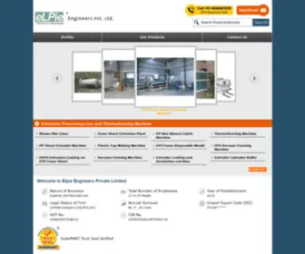 Elpieblownfilm.com(Elpie Engineers Private Limited) Screenshot