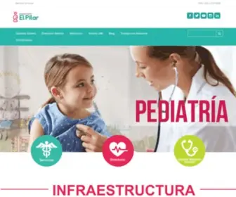 Elpilar.gt(Hospital El Pilar) Screenshot