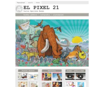 Elpixel21.com(EL PIXEL 21) Screenshot