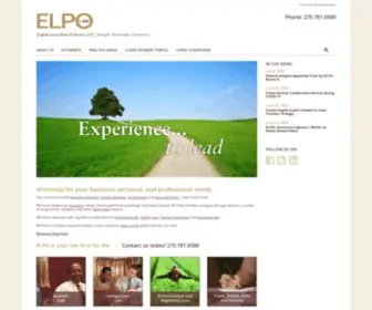 Elpolaw.com(Strength) Screenshot