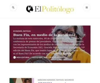 Elpolitologomx.com(El Politólogo) Screenshot