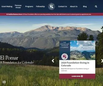 Elpomar.org(Homepage) Screenshot