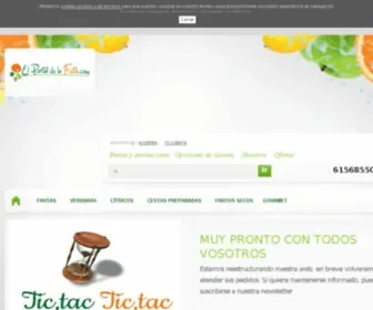 Elportaldelafruta.com(Fruta online) Screenshot