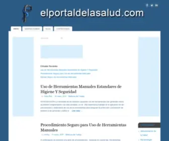 Elportaldelasalud.com(Un Sitio de Todos y Para Todos) Screenshot