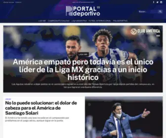 Elportaldeportivo.com(El Portal Deportivo) Screenshot