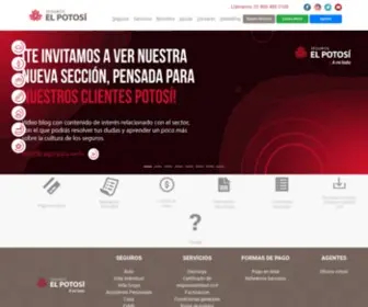 Elpotosi.com.mx(Seguros El Potosí) Screenshot