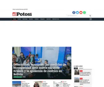 Elpotosi.net(Diario El Potosí) Screenshot