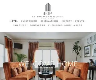 Elprimerohotel.com(EL PRIMERO HOTEL) Screenshot