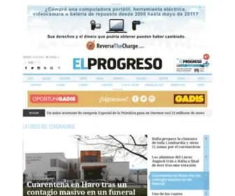 Elprogreso.es(Noticias sobre Lugo y su Provincia. Comarcas) Screenshot