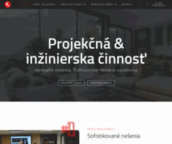 Elprokan.sk(Elprokan pre Vás poskytuje nasledovné služby:Inžinierska činnosť) Screenshot