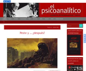 Elpsicoanalitico.com.ar(El Psicoanalítico) Screenshot