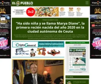 Elpueblodeceuta.es(El Pueblo de Ceuta) Screenshot