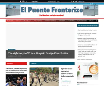 Elpuentefronterizo.com(El puente fronterizo) Screenshot