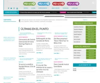 Elpunto.do(El Punto de las Noticias más actuales de la República Dominicana. Información de última hora) Screenshot