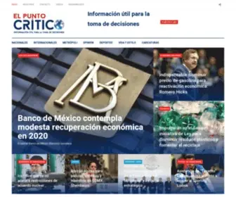 Elpuntocritico.com(Best news and magazine Joomla template) Screenshot