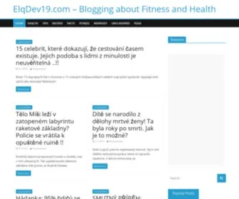 ElqDev19.com(Blogging about Fitness and Health) Screenshot