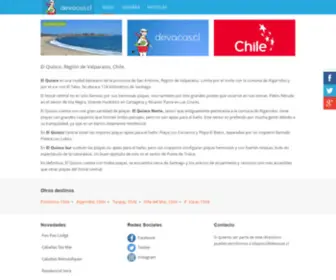 Elquisco-Chile.com(El Quisco) Screenshot