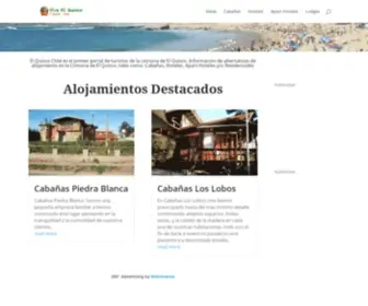 Elquiscochile.cl(El Quisco Chile: Primer portal de turismo de El Quisco) Screenshot