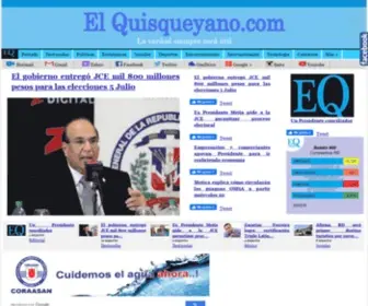 Elquisqueyano.com(Portada) Screenshot