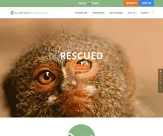 Elrefugio.com.co(El Refugio Foundation) Screenshot