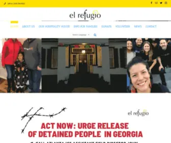 Elrefugiostewart.org(El Refugio) Screenshot