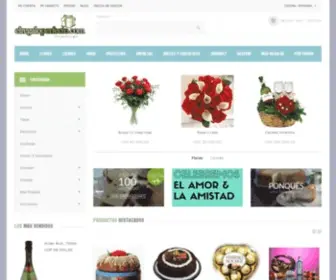 Elregaloperfecto.com(Regalos a Colombia: flores) Screenshot