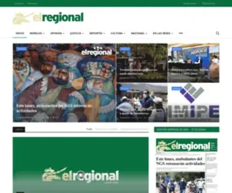 Elregional.com.mx(Noticias de El Regional del Sur) Screenshot