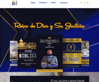 Elreinodedios.org(El Reino de Dios y su Justicia) Screenshot