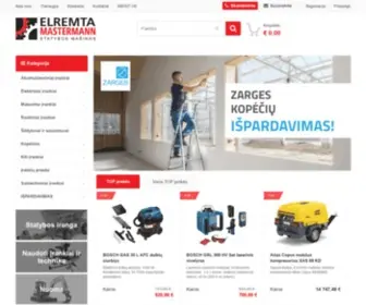 Elremta.lt(Elektriniai, akumuliatoriniai) Screenshot