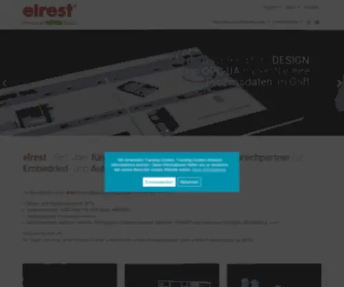 Elrest.de(Elrest Automatisierungssysteme) Screenshot