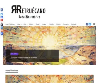 Elretruecano.com(Retruécano) Screenshot