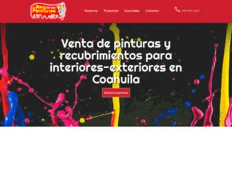 Elreydelaspinturas.com.mx(Venta de pinturas y recubrimientos para interiores) Screenshot