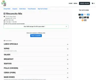 Elrinconcitomixbrooklyn.com(Brooklyn, NYMenu & Order Online)) Screenshot