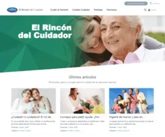 Elrincondelcuidador.es(Comunidad de cuidadores) Screenshot