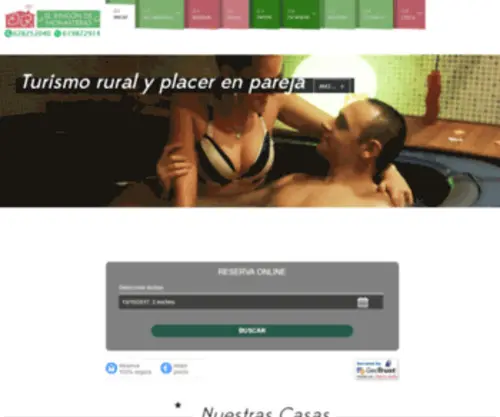 Elrincondemonasterio.com(Casas Rurales románticas para parejas en Monasterio (Guadalajara)) Screenshot