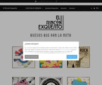 Elrinconexquesito.com(El Rincón Exquesito) Screenshot
