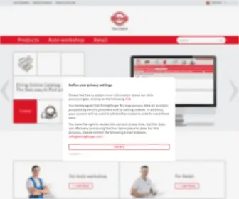 Elring.com(Elring Aftermarket) Screenshot