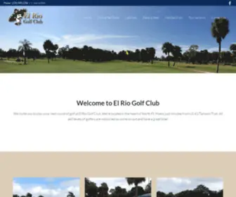 Elriogc.com(El Rio Golf Club) Screenshot