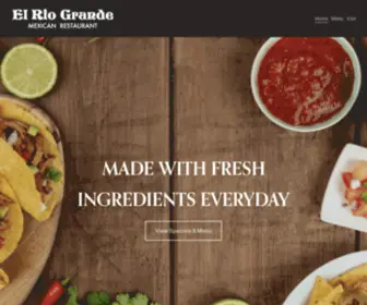 Elriograndegalax.com(El Rio Grande Mexican Restaurant) Screenshot