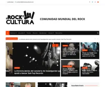 Elrockescultura.com(EL ROCK ES CULTURA) Screenshot