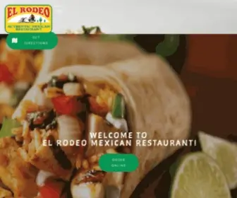 Elrodeopa.com(Finest Mexican Restaurant) Screenshot