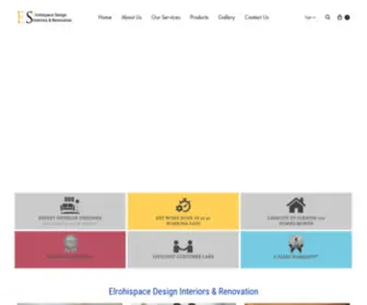 Elrohispacedesign.com(Best Interior Designer in Bangalore) Screenshot
