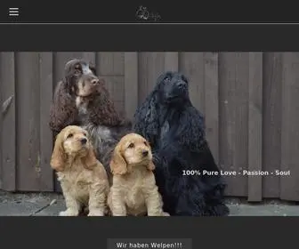 Elrolejo-Cocker.de(Elrolejo Kennel) Screenshot