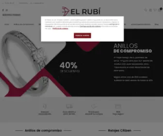 Elrubi.es(Joyería online Madrid) Screenshot