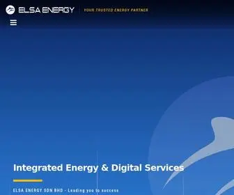 Elsa-Energy.com(ELSA ENERGY SDN BHD) Screenshot