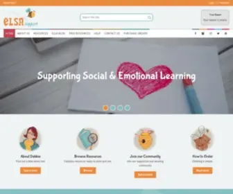 Elsa-Support.co.uk(Emotional literacy support assistants) Screenshot