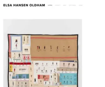 Elsahansen.com(Elsa Hansen Oldham) Screenshot