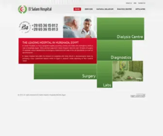 Elsalamhospital.com(El Salam Hospital) Screenshot